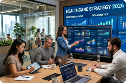 Blog thumbnail: Ultimate guide to Healthcare marketing in 2026